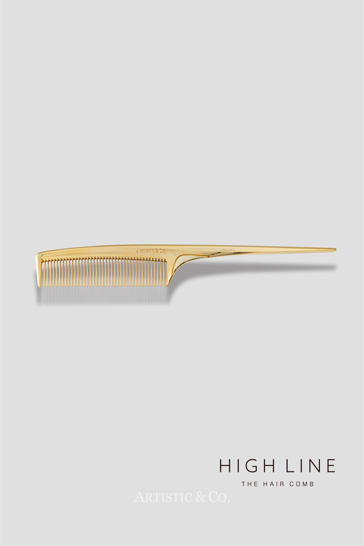 ハイライン ザ ヘアコーム (テール ゴールド)